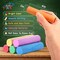 160PCS Sidewalk Chalks Set in 16 Colors: Jumbo Washable Drawing Chalk for Kids Outdoor Art, Non-Toxic Dustless Colored Giant Box Chalkboard Chalk for Toddler Painting on Blackboard, Playground, Party